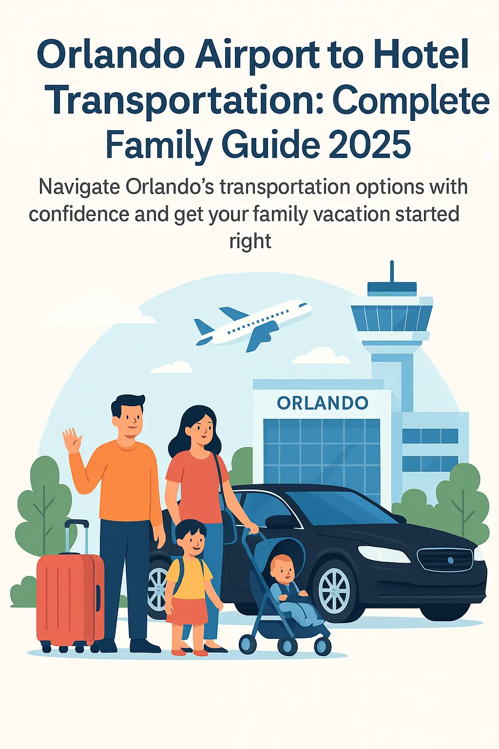 Orlando Airport to Hotel Transportation: Complete Family Guide 2025